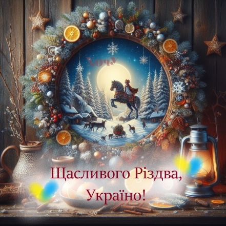 Счастливого Рождества, Украина! Стихи и открытки — на украинском - фото №4