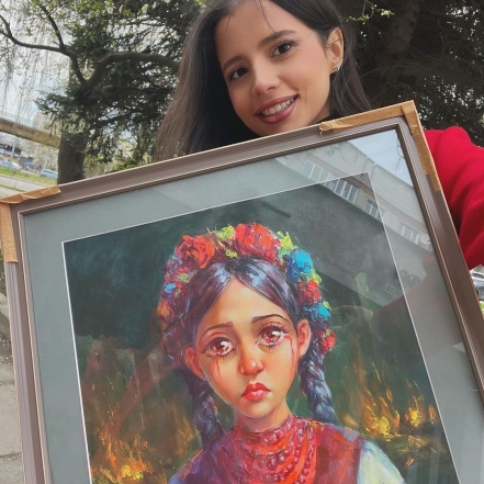 Художниця, яка представить Україну на конкурсі "Міс Світу 2024": цікаві деталі з життя Софії Шамії - фото №3