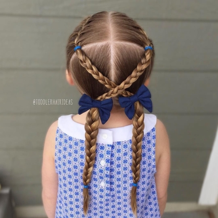 Зачіски для дівчаток в школу: красиві ідеї для дітей та підлітків (ФОТО) - фото №1