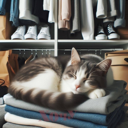 Стирать или выбрасывать: как избавиться от кошачьих меток в своем шкафу - фото №1