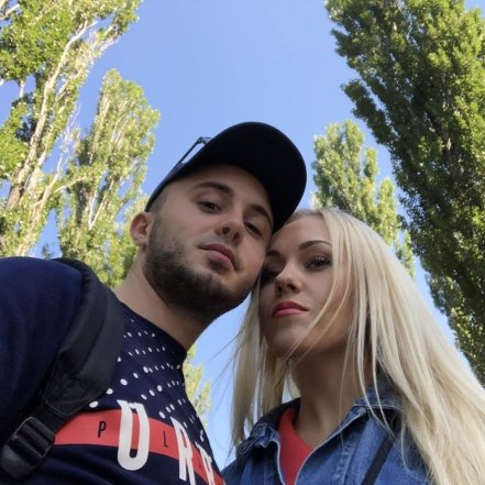 Елена и Тарас Тополя в молодости, фото