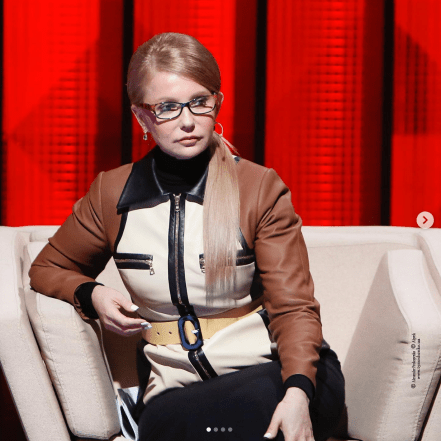 Юлия Тимошенко без косы, фото