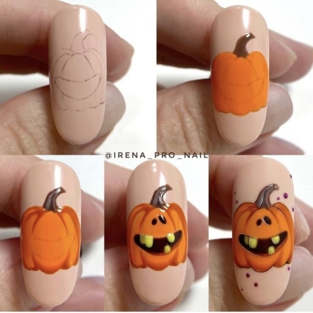 Рисуем ногти на Хэллоуин: мастер-класс в картинках (ФОТО) - фото №14