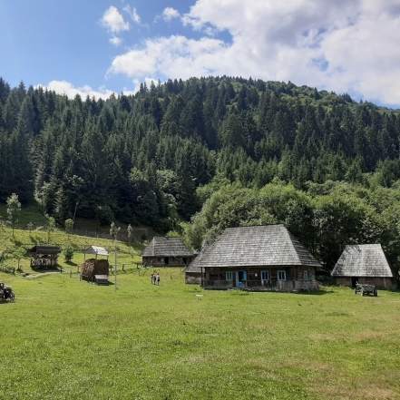 Старое село в Закарпатье