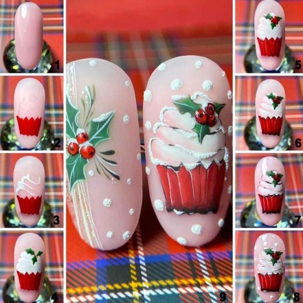 Новогодние вкусности на ногтях: делаем уникальный маникюр на праздник — мастер-класс (ФОТО) - фото №13