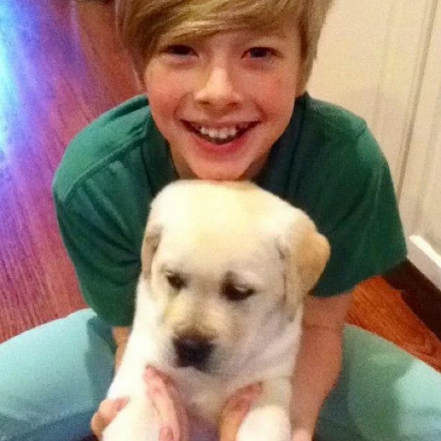 Гантер Шафер в подростковом возрасте