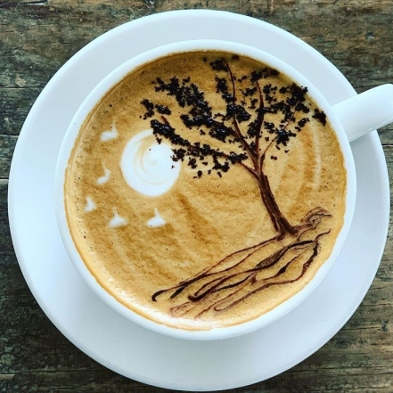 Рисуем на кофе: красивые идеи картинок в чашке (ВИДЕО) - фото №19
