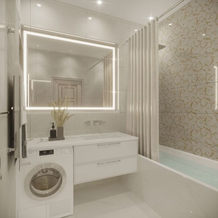 Самые модные ванные комнаты 2024: дизайнеры определили 4 ведущих стиля (ФОТО) - фото №1