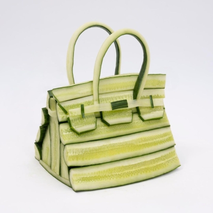Hermès показали коллекцию съедобных сумок Birkin из овощей (ФОТО) - фото №2