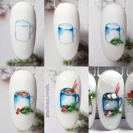 Новогодние вкусности на ногтях: делаем уникальный маникюр на праздник — мастер-класс (ФОТО) - фото №5