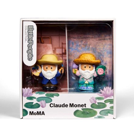 Новые игрушки от Mattel и MoMA — Барби в платье Звездная ночь Ван Гога, фигурки Клода Моне и Сальвадора Далее