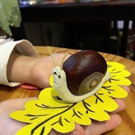 Поделки из каштанов для детей, идеи