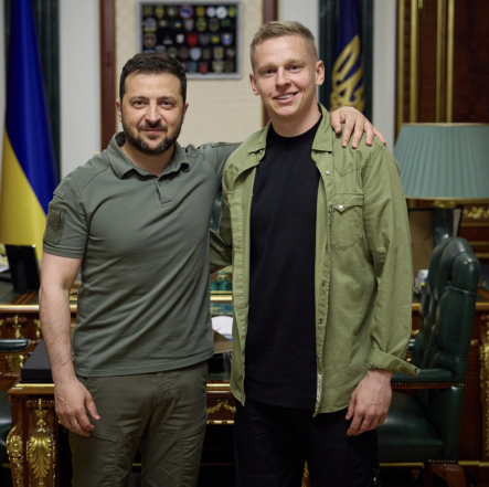 Александр Зинченко встретился с президентом Зеленским, фото