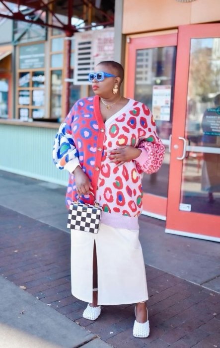 Большой принт на одежде |