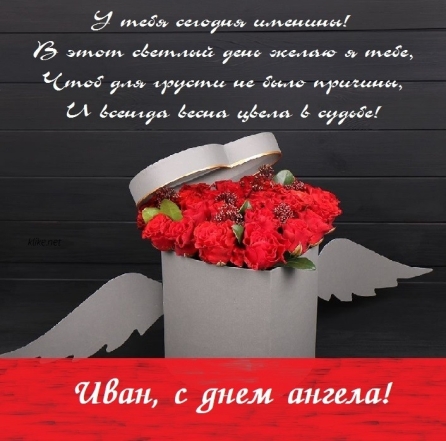 День Ангела Ивана: лучшие пожелания и праздничные открытки - фото №3