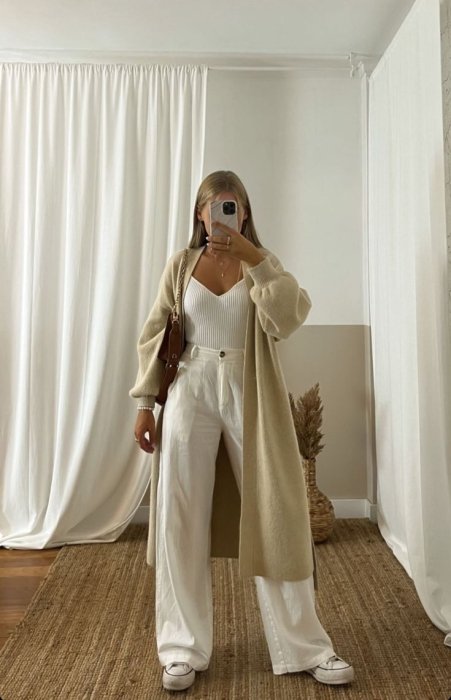 Штани палаццо — добірка модних образів на весну 2026