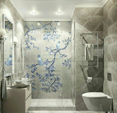 Дизайнеры показали, как смотрится ремонт в самых модных ванных комнатах (ФОТО) - фото №9