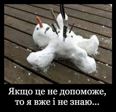Жарти і меми про зимову пору