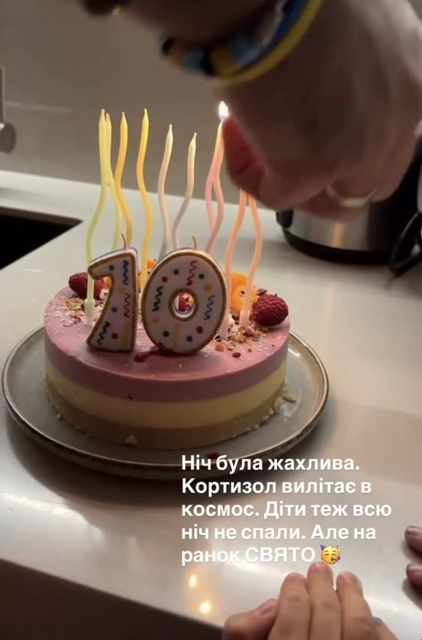 Празднование Мирошниченко 10-летия дочери Ангелины