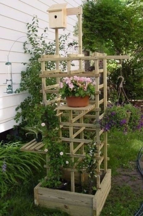 Як зробити шпалери для саду своїми руками