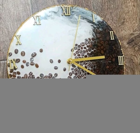 Часы из эпоксидной смолы: добавляем шик и богатство в интерьер (ФОТО) - фото №22
