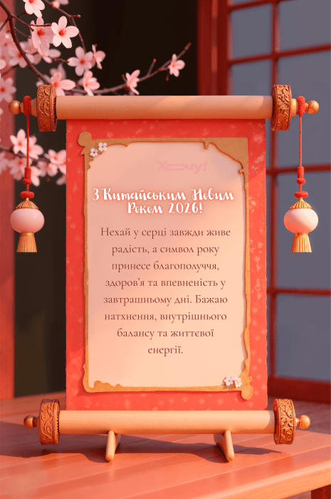 Картинки на Китайський Новий рік 2026, привітання