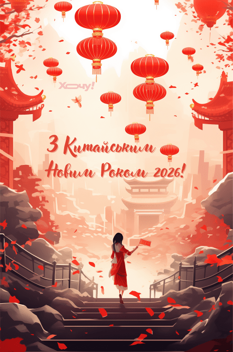 Картинки на Китайський Новий рік 2026, привітання