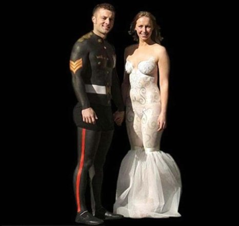 Невдалі весільні сукні та дивні образи