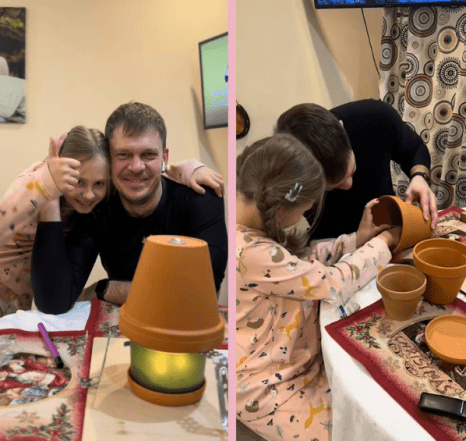 Андрій Ісаєнко й донька. Колаж: hochu.ua