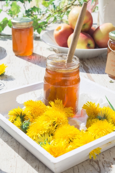 Мед из одуванчиков с лимоном — рецепт