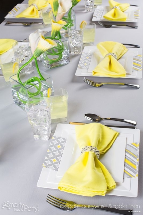 Изысканно и аппетитно: как сервировать стол в желтых цветах (ФОТО) - фото №6