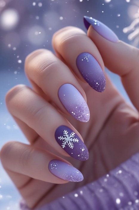 Стильні ідеї для манікюру на зиму