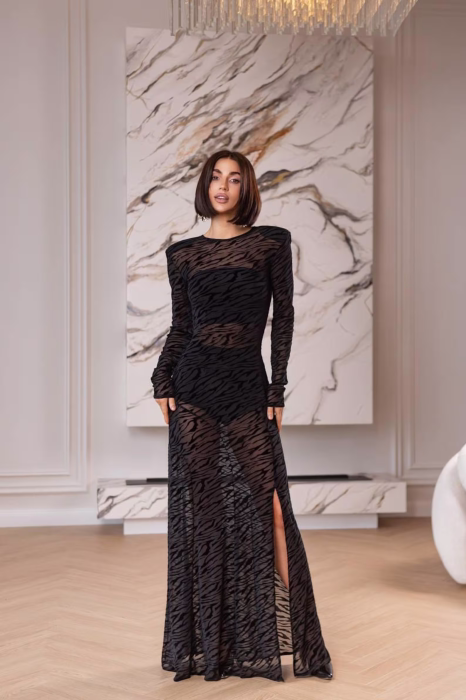 Модные полупрозрачные платья.