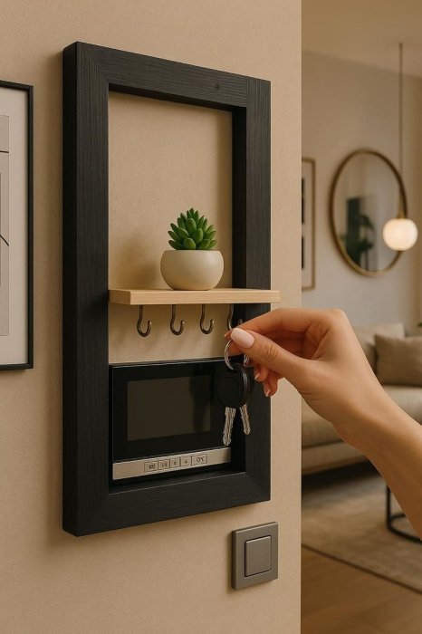 Як зробити ключницю для дому