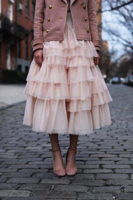 Фатиновая юбка в сентябре: с чем носить и какой цвет самый модный (ФОТО) - фото №8