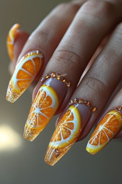 Модные ногти для женщин весной — лето 2025