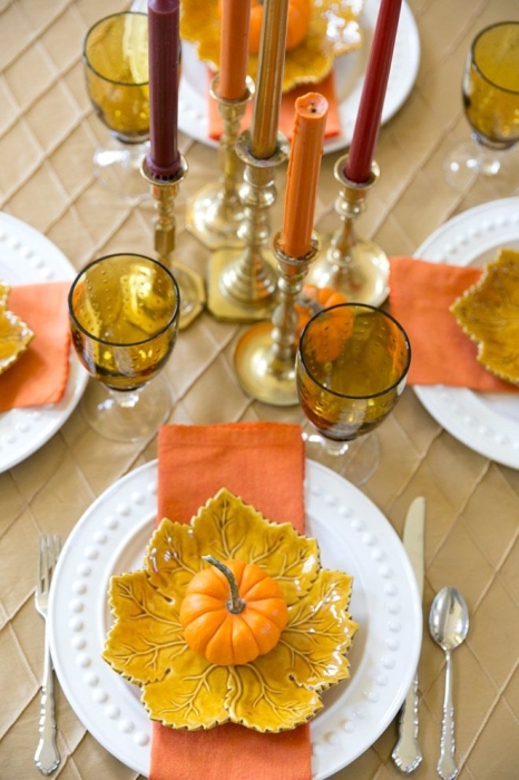 Оранжевая роскошь: самые красивые варианты сервировки стола для осени 2023 (ФОТО) - фото №4