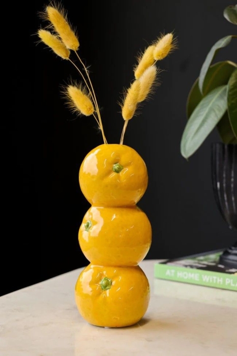 Ваза у формі лимонів, фото