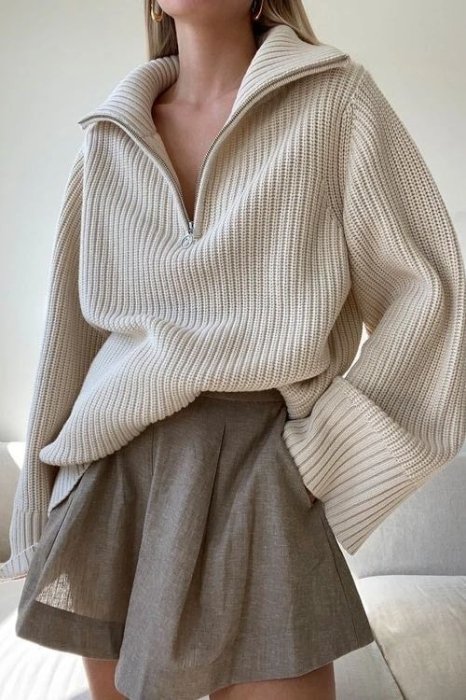 Светр із блискавкою - образи