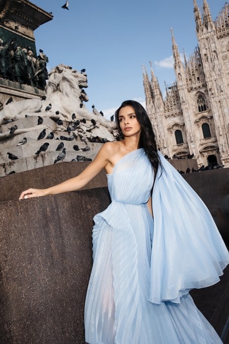 Korolova на Milan Fashion Week, фото