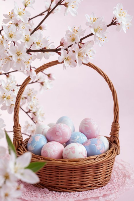 Обои для Пасхи на телефон: пасхальные яйца, писанки — скачать бесплатно