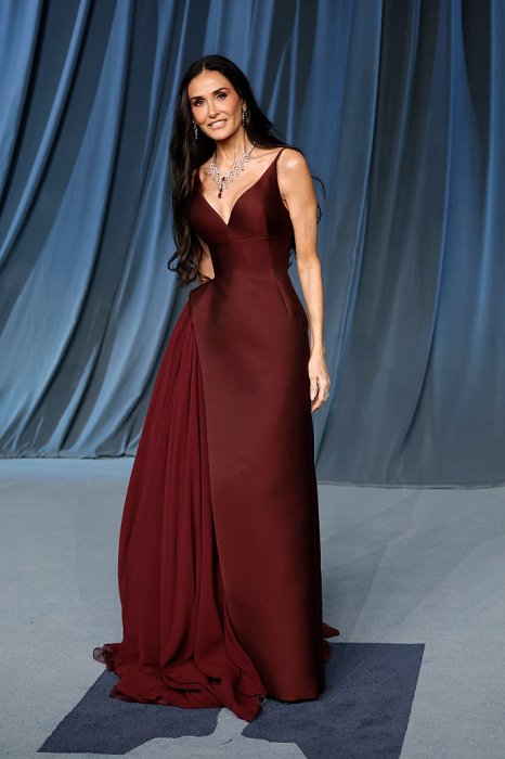 Деми Мур на гала-вечере Музея Академии 2025, фото