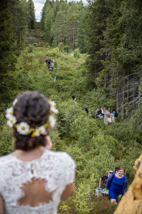 Любовь победит все! Скандинавская пара поженилась на границе Норвегии и Швеции из-за COVID-19 - фото №3