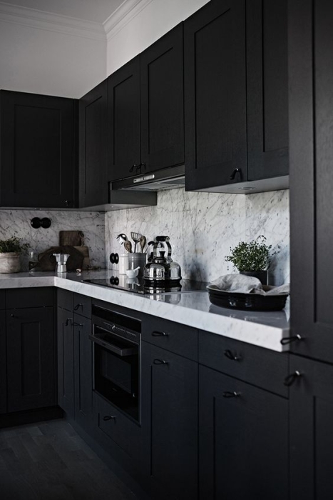 Сміливо і незабутньо: як може виглядати екстравагантна кухня у чорному кольорі (ФОТО) - фото №5