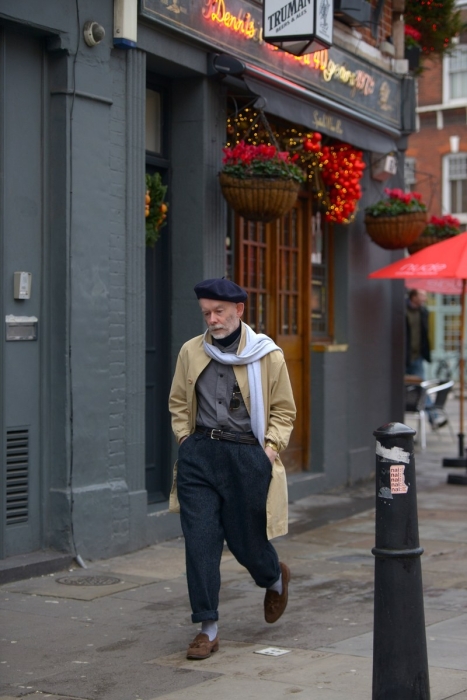 Мужская неделя моды в Лондоне: лучшие стритстайл-образы  - фото №7