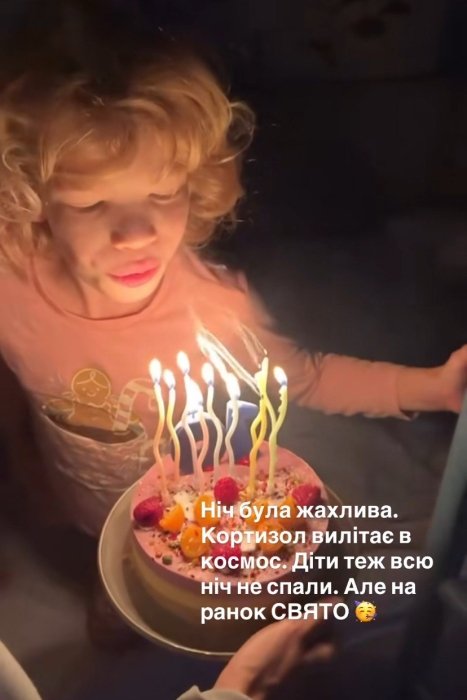 Празднование Мирошниченко 10-летия дочери Ангелины