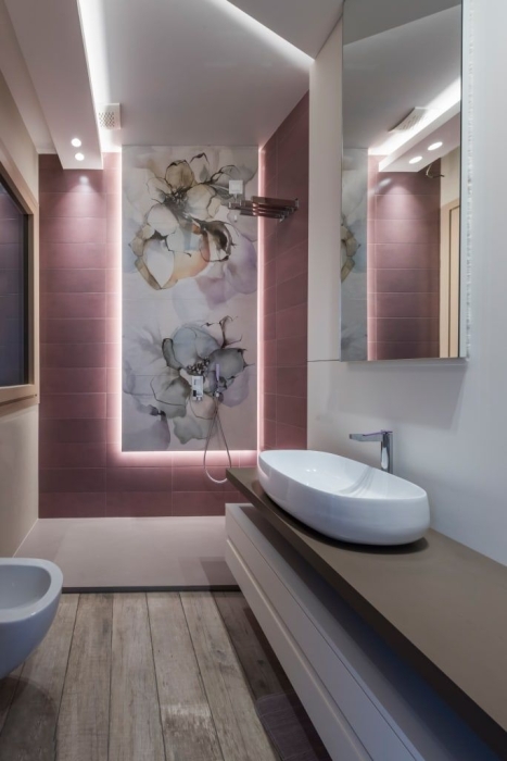 Дизайнеры показали, как смотрится ремонт в самых модных ванных комнатах (ФОТО) - фото №13