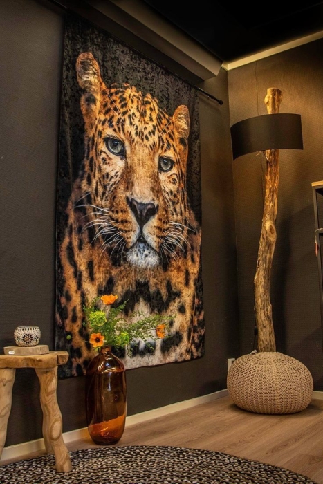 Картина леопард, фото