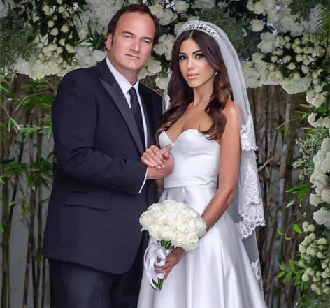 Квентін Тарантіно і його дружина, фото