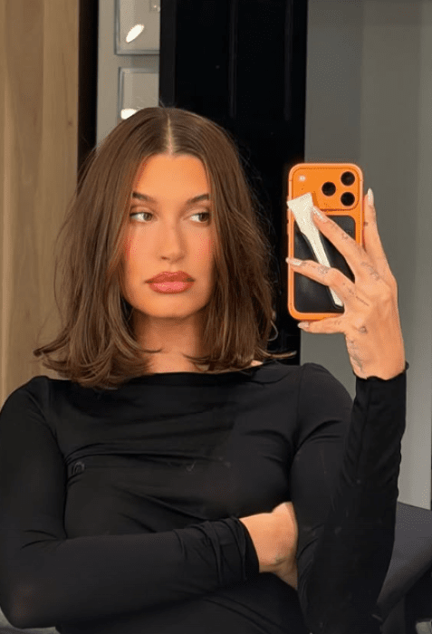 Хейли Бибер - новая прическа - фото